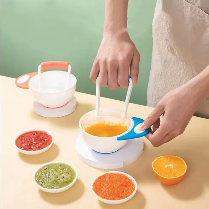 Baby Food Grade Bowl with Masher