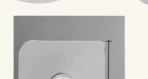 Transparent Wall Hook With Nut