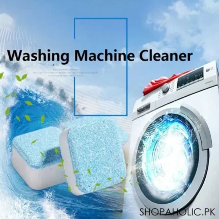 Washing Machine Cleaner 24 Tablets - Deep Cleaning Descaler Pods For HE Front Loader & Top Load Washer, Septic Safe Eco-Friendly Deodorizer, Clean Inside Drum And Laundry Tub Seal - 12