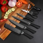Zepter Kitchen Knife Set 6 Pcs - Kitchen Knife Sets -  Stainless Steel Kitchen Knife Set