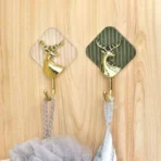 4 Pcs Beautiful Acrylic Strong Hooks - Image 4