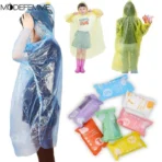 Disposable Adult Emergency Waterproof Rain Coat - Image 2