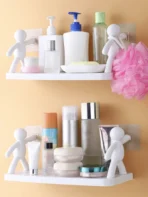 Creative Bathroom Storage Shelves