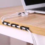 20 Pcs Self Adhesive Wire Storage Organizer - Network Cable Clip Storage Manager - Image 8