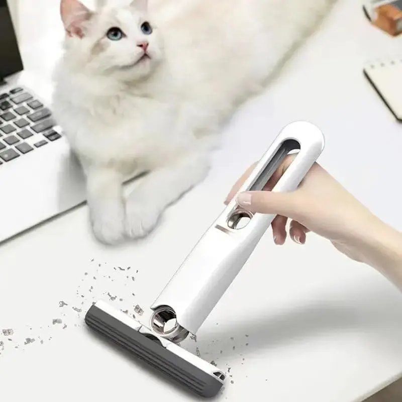 Trending Mini Handheld Portable Cleaning Mop – For Bathroom, Car, Window & Glass Cleaning