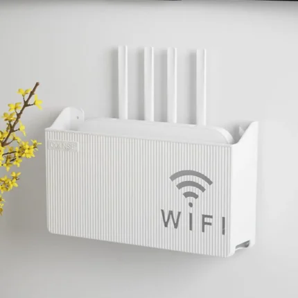 Smart Wall Mounted WiFi Router Stand