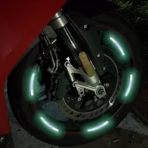 Car / Bike Wheel Luminous Reflective Sticker