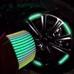 Car / Bike Wheel Luminous Reflective Sticker