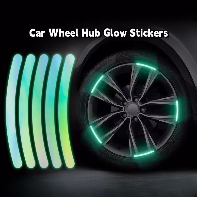 Car / Bike Wheel Luminous Reflective Sticker